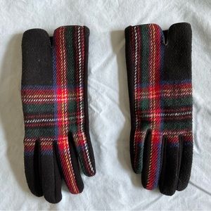 Plaid Gloves